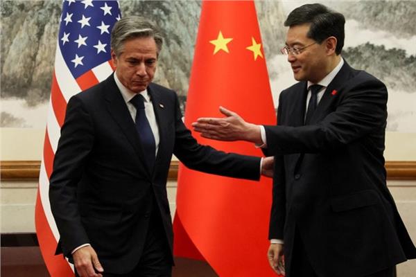 وزير الخارجية الأمريكي أنتوني بلينكن في زيارة للصين