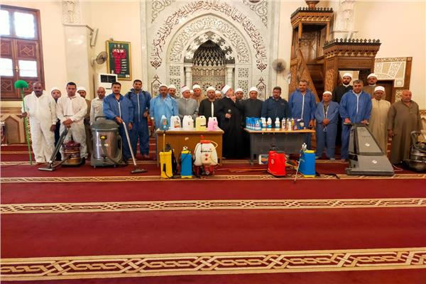 انطلاق حملة النظافة بمساجد الجمهورية