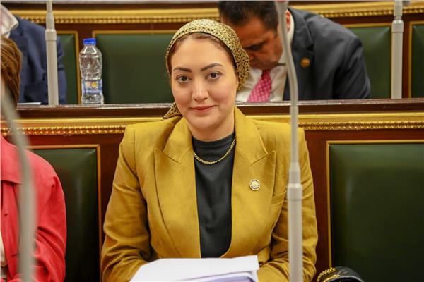  النائبة أسماء الجمال عضو لجنة العلاقات الخارجية بمجلس النواب