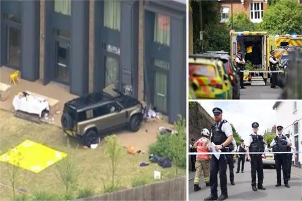 حادث اصطدام سيارة بمبنى مدرسة إبتدائية في جنوب غرب لندن