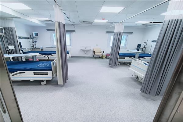 مستشفى القصاصين المركزي تمهيدًا لافتتاحها 