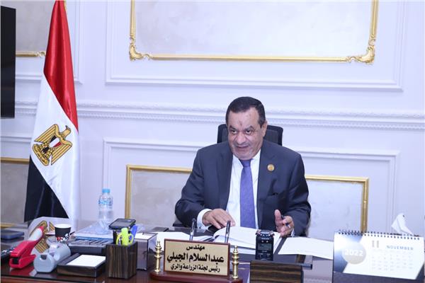 المهندس عبد السلام الجبلى  رئيس لجنة الزراعة والرى بمجلس الشيوخ