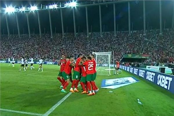 فرحة منتخب المغرب الأولمبي بالفوز