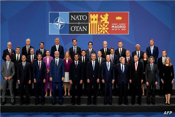 صورة رسمية لأعضاء حلف الناتو خلال القمة فى فيلنيوس عاصمة لتوانيا