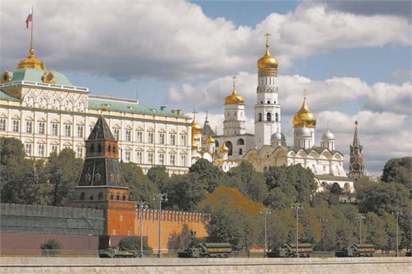 مبنى الكرملين بالعاصمة الروسية موسكو