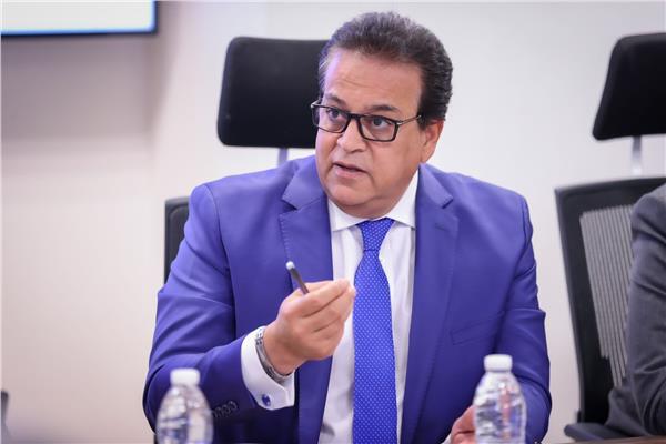 وزير الصحة  خالد عبدالغفار