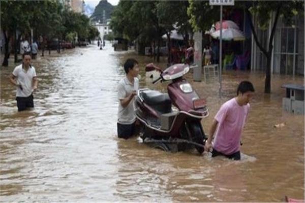 فيضانات  في كوريا الجنوبية