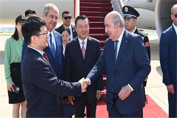  الرئيس الجزائري عبد المجيد تبون يزور الصين