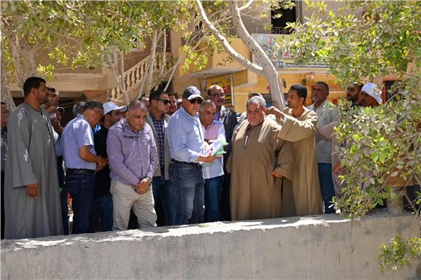وزير الرى يتفقد الموقف المائى بمحافظة الفيوم