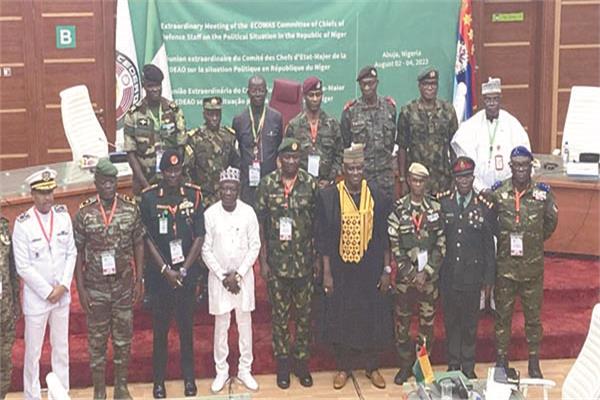 وزراء دفاع دول «إكواس» باستثناء مالى وبوركينا فاسو