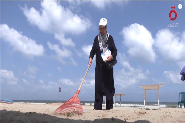 شباب غزة يطلقون مبادرة «لنجعل شاطئنا أجمل»