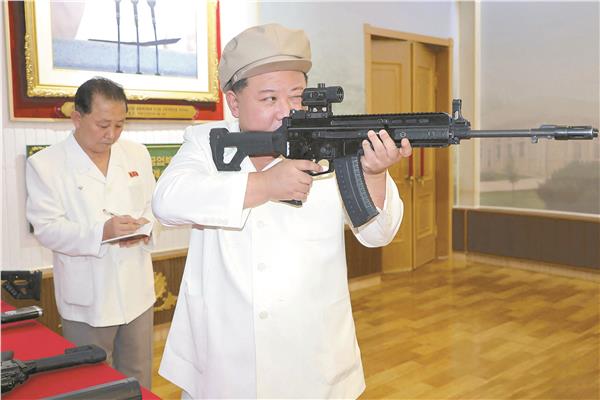 زعيم كوريا الشمالية خلال الجولة