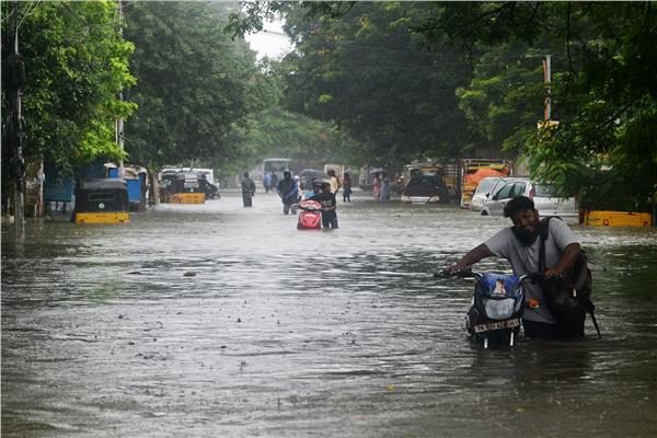 الأمطار الغزيرة في الهند