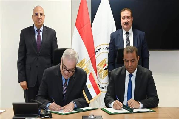  توقيع بروتوكول تعاون مشترك بين وزارة الرى ومحافظة المنوفية