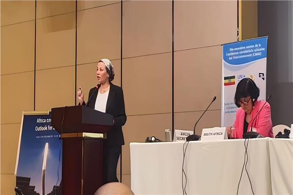 مشاركة وزيرة البيئة فى المؤتمر الوزراي الإفريقي المعني بالبيئة