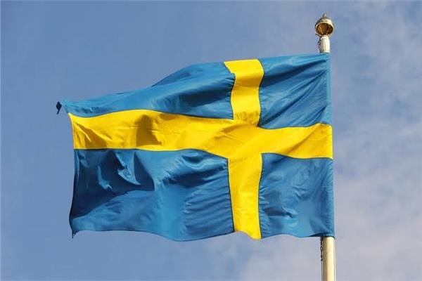 علم السويد 