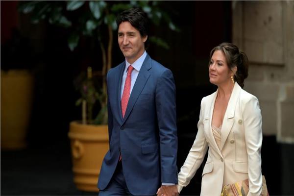  رئيس الوزراء الكندي جاستن ترودو وزوجته صوفي