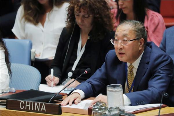 تشانج جون المندوب الصيني الدائم لدى الأمم المتحدة
