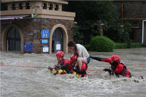 فيضانات مدمرة تجتاح الصين