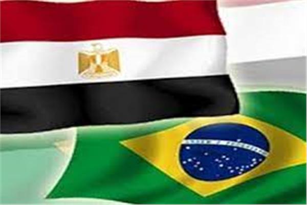 علم مصر والبرازيل