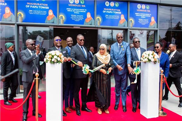 افتتاح  المقر الجديد لاتحاد البريد الإفريقي الشامل 