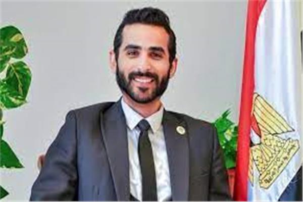  محمود السقا مدير المكتب التنفيذي لمجلس الشباب المصرى