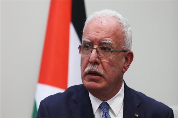  وزير الخارجية والمغتربين الفلسطينى رياض المالكي