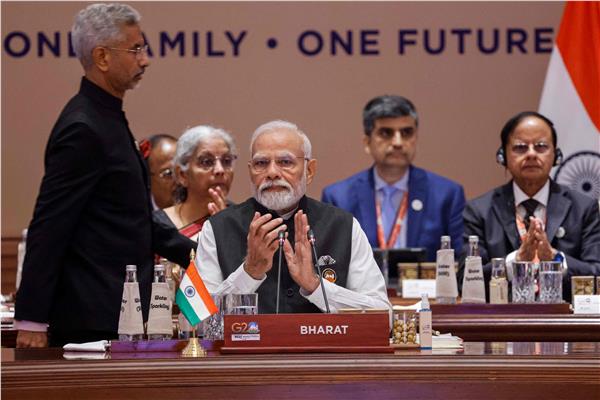  رئيس الوزراء الهندي بقمة العشرين - صورة من أ ف ب