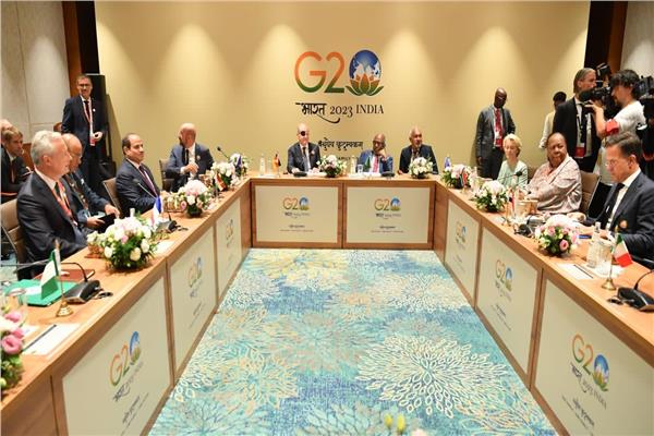  الرئيس عبد الفتاح السيسي بقمة مجموعة العشرين