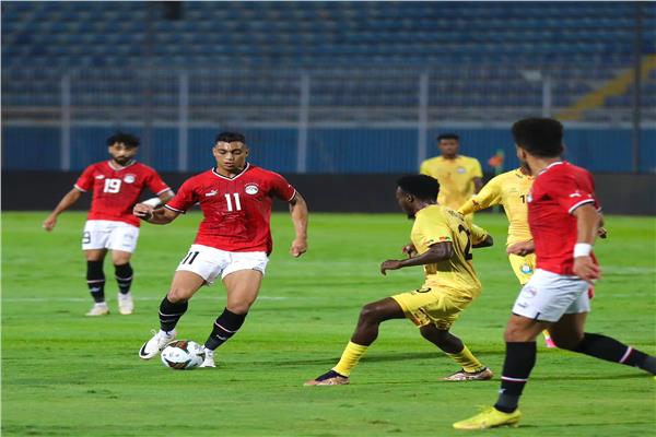 صورة من مباراة مصر وإثيوبيا الأخيرة