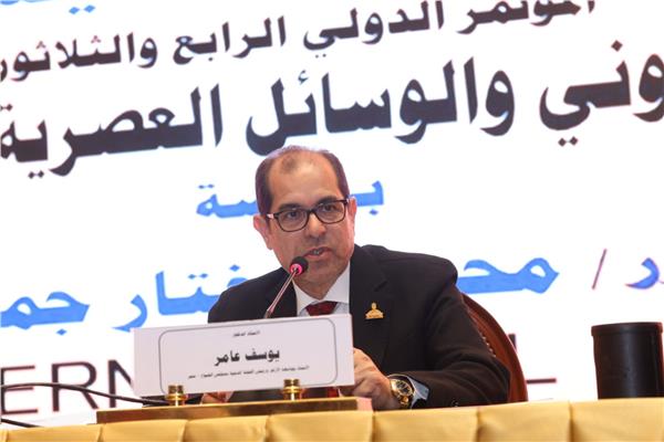 الدكتور يوسف عامر رئيس لجنة الشئون الدينية والأوقاف بمجلس الشيوخ