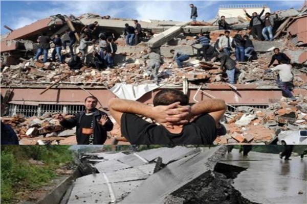 لقطات من كارثة زلزال المغرب