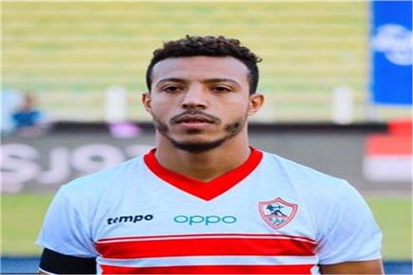 لاعب الزمالك  "اسلام جابر"