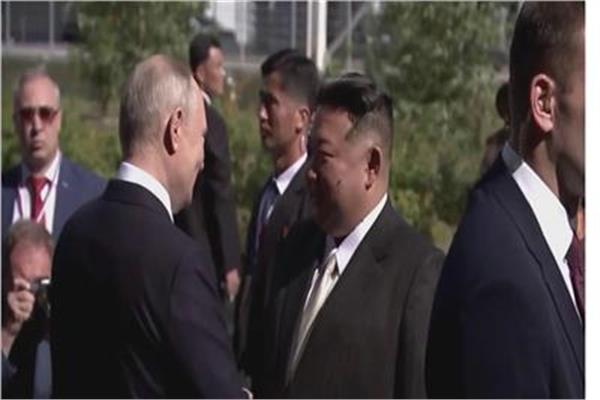 بوتين وزعيم كوريا الشمالية
