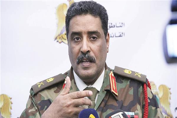 اللواء أحمد المسماري، المتحدث باسم الجيش الليبي