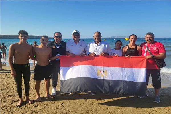 منتخب مصر للسباحة بالزعانف