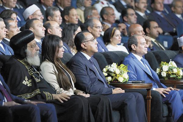 الرئيس عبد الفتاح السيسى خلال مؤتمر «حكاية وطن» بالعاصمة الإدارية الجديدة