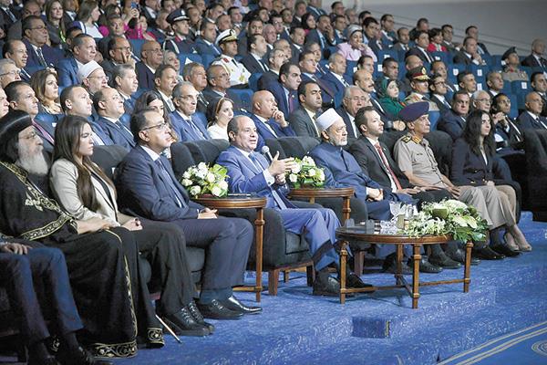 الرئيس عبدالفتاح السيسى، فعاليات مؤتمر حكاية وطن بين «الرؤية والإنجاز»