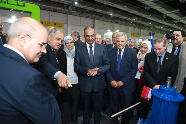  انطلاق فعاليات المعرض والمؤتمر الدولى "مصر للمياه والصرف الصحى والبنية التحتية" اكسبو