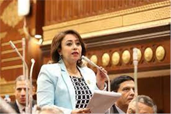 الدكتورة رشا إسحق أمين سر لجنة حقوق الإنسان والتضامن الاجتماعي في مجلس الشيوخ