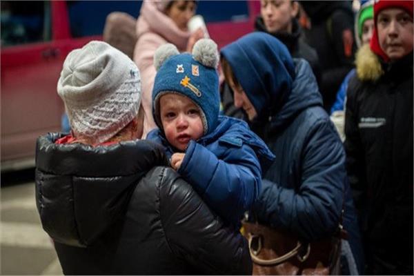 الاجئين الأوكرانيين