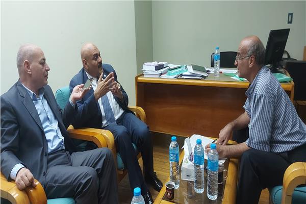 العميد مصطفى سعد خلال حواره مع «بوابة أخبار اليوم»