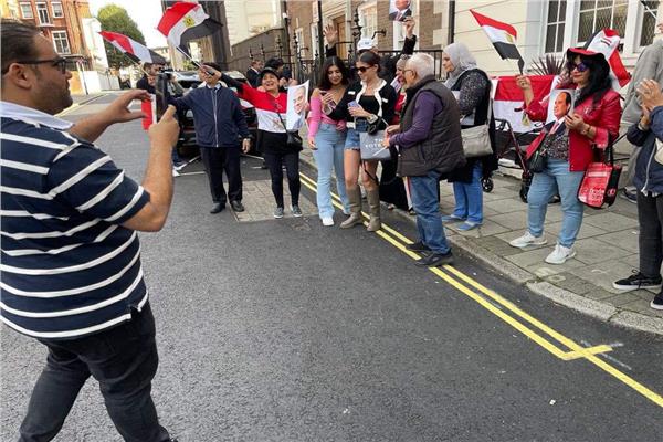 الجالية المصرية فى لندن