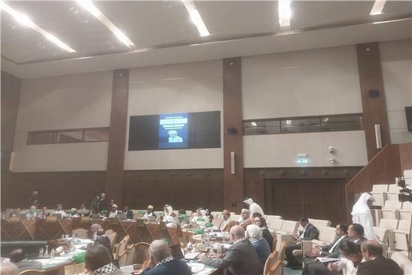 صور من جلسة البرلمان العربي - تصوير: أحمد نزيه