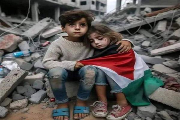 أطفال غزة في وسط الصراع