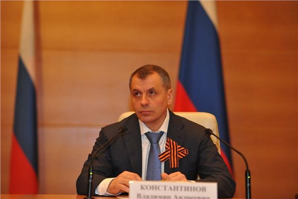 رئيس برلمان القرم فلاديمير قسطنطينوف
