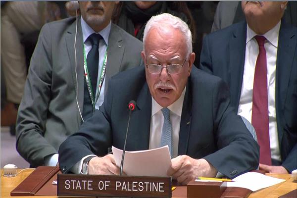 رياض المالكي وزير الخارجية الفلسطيني