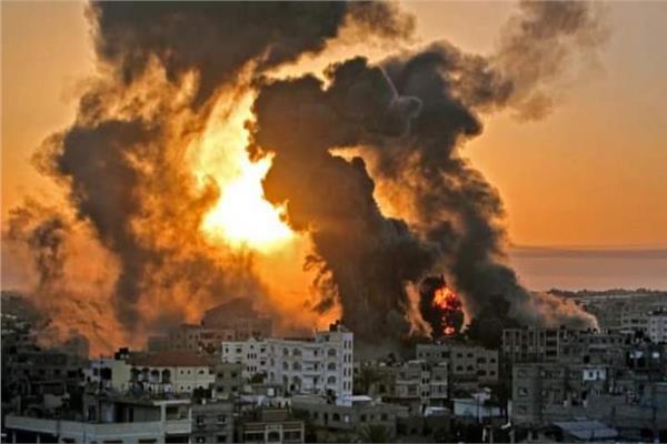 القصف الإسرائيلي لقطاع غزة - أرشيفية 