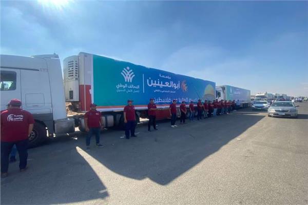 شاحنة مساعدات دخلت قطاع غزة