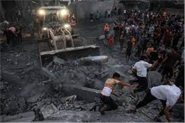 القصف الاسرائيلي على قطاع غزة